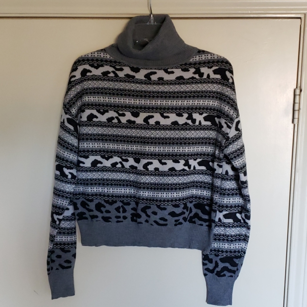 John + Jenn Fair Isle Turtleneck - Picture 3 of 6